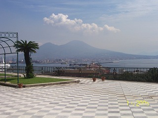 One big mother of a volcano. Dormant since the 1940's